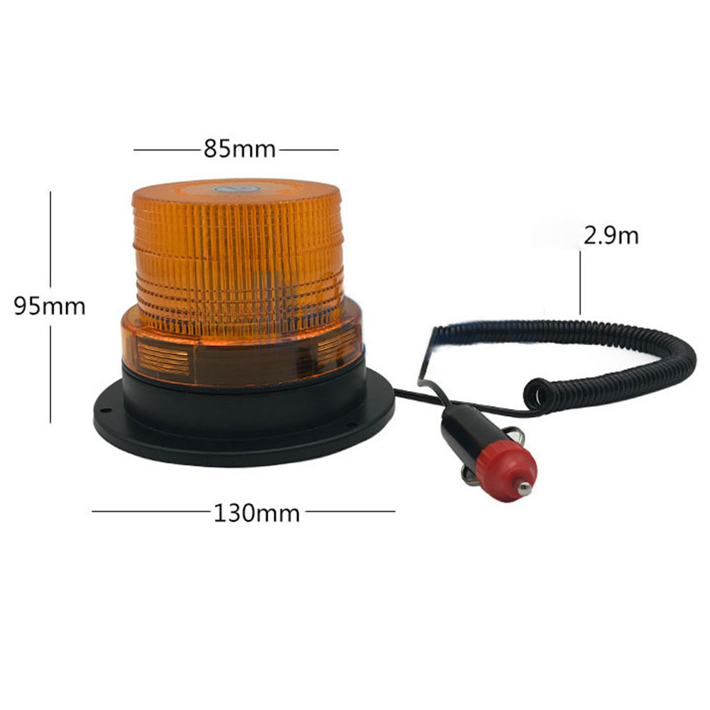DC12-24V 12LEDs Traffic Warning Light LED Strobe School Bus Light Magnetic Roof Suction Vehicle-mounted Flashover Safety Signal Forklift Light DC12-24V 12LEDs Traffic Warning Light LED Strobe School Bus Light Magnetic Roof Suction Vehicle-mounted Flashover Safety Signal Forklift Light